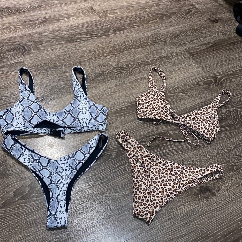 Anima print bikini bundle